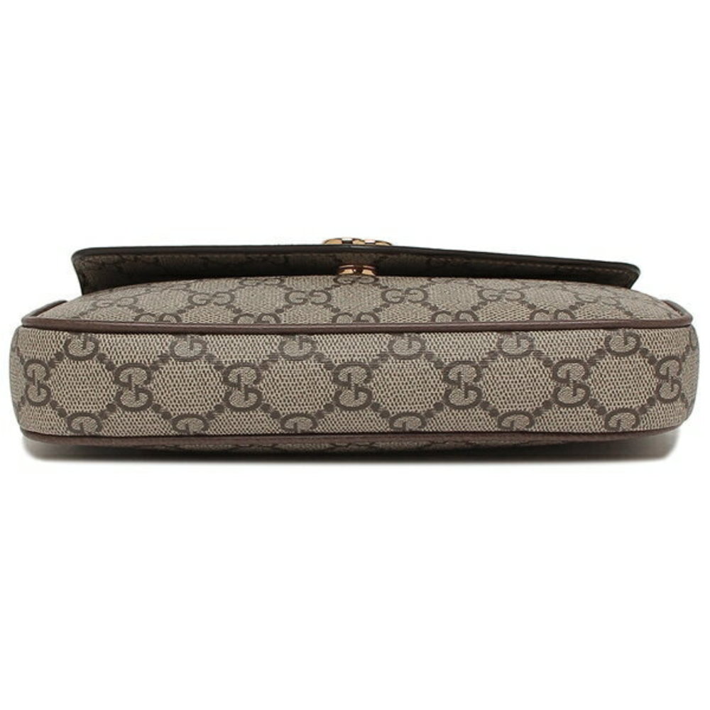 Gucci Ophidia Canvas Mini Bag Beige Ebony - Picture 6 of 8
